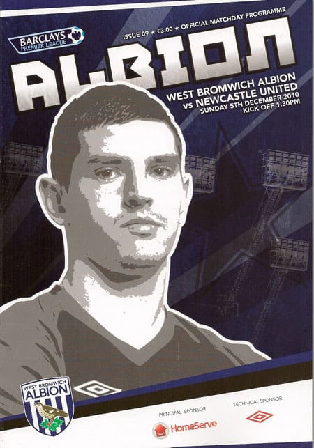 West Bromwich Albion FC  v Newcastle United FC